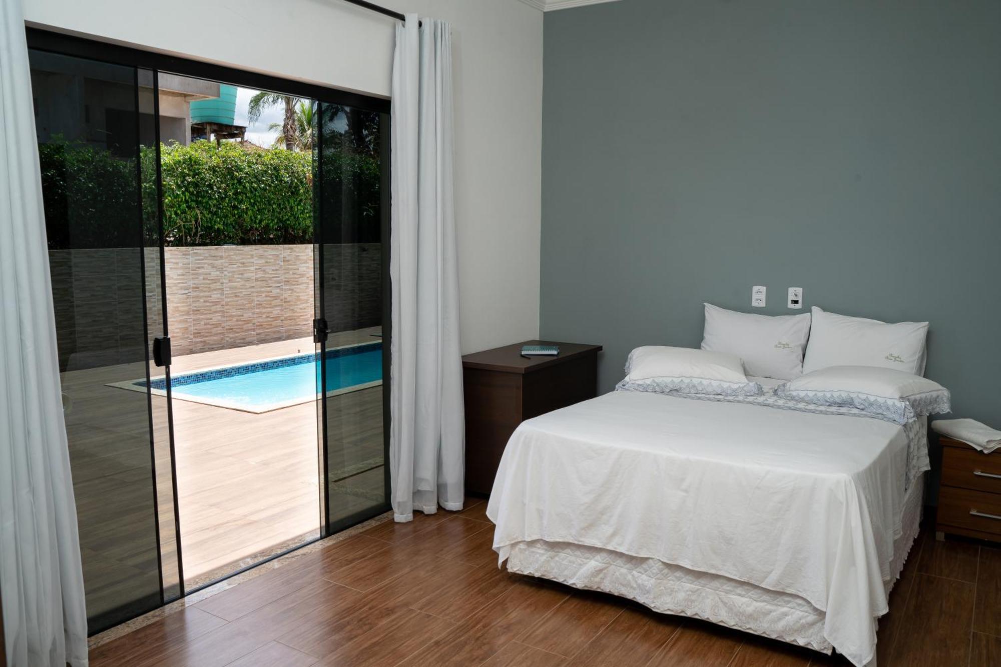 Casa Com Piscina Vista Para Lago, 03 Quartos Confortaveis Capitólio Exteriér fotografie