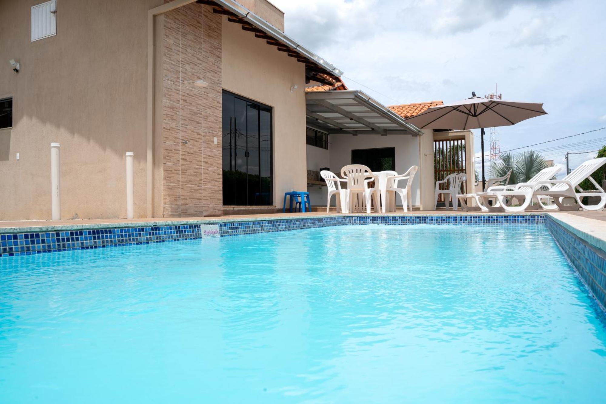 Casa Com Piscina Vista Para Lago, 03 Quartos Confortaveis Capitólio Exteriér fotografie